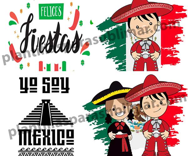  Top   imagen dibujos fiestas patrias mexico