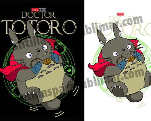 Doctor-Totoro-Vector-Marvel