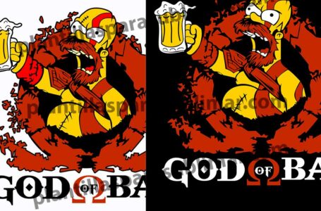 God-of-Bar-Homero-Vector