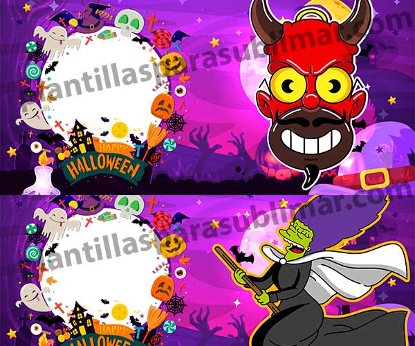 Homero-March-Halloween-Plantillas