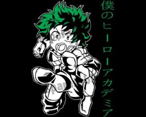 Izuku-MY-HERO-ACADEMIA-Vector-fondo-negro