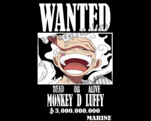 Luffy-Wanted--Vector-Fondo-Negro