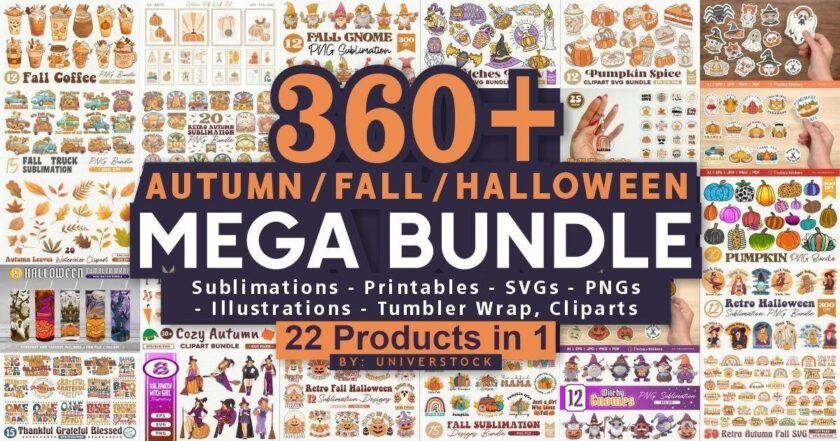 Kit Personalizar 360 elementos Halloween