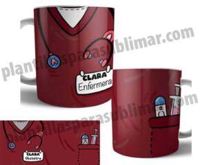 Plantilla-Uniforme-enfermera-Taza