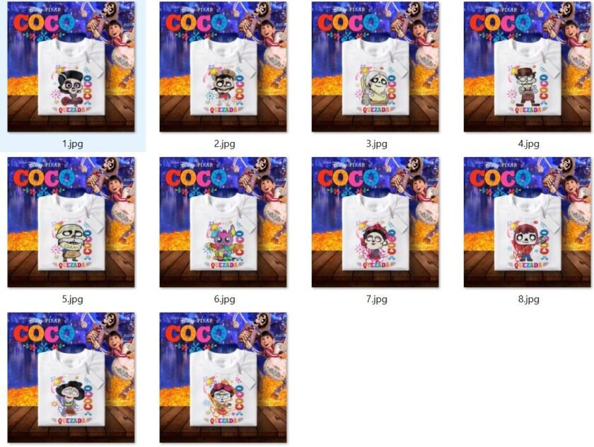 COCO Plantillas Playeras Membresia Plus