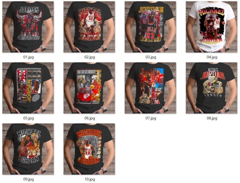 DISEÑO DTF michael jordan PNG