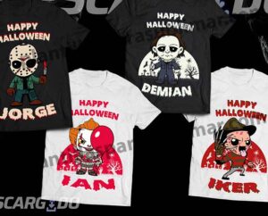 Halloween-Funko-Personajes-Vector-PNG