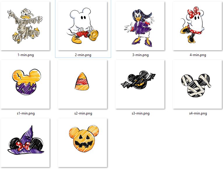 Halloween Mickey Gratis png