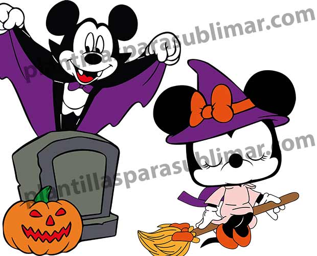 Mickey-Dracula-Minnie-Bruija-PNG