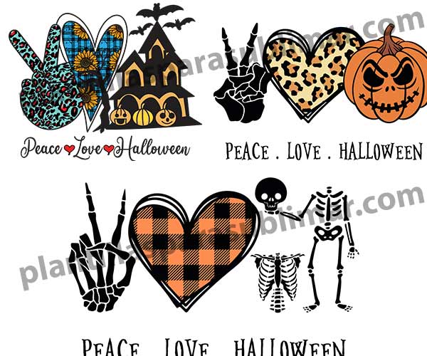 Peace-Love-Hallowen-Plantillas