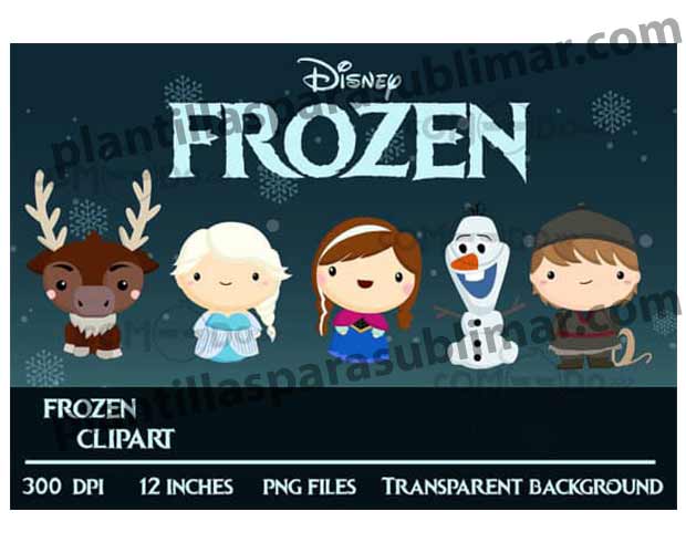  Personajes-Frozen-Chibi-PNG