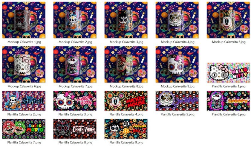 Dia de muertos Catrines Membresia plus