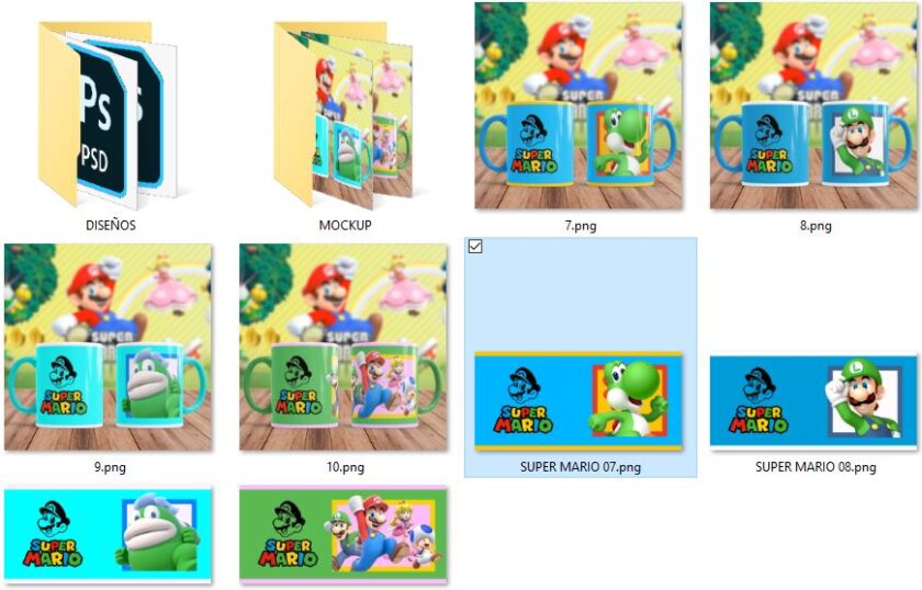 Plantillas Mario Bros Gratis