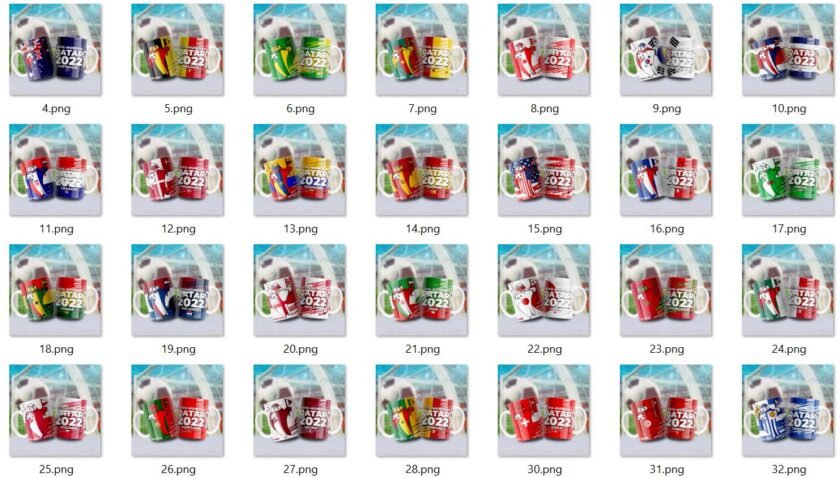 Plantillas Mundial QATAR Membresia +