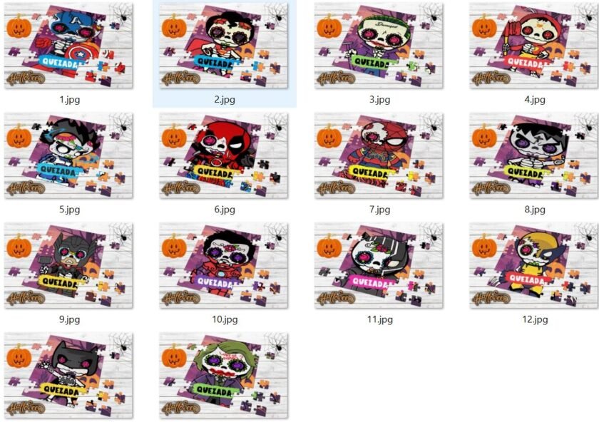 Rompecabezas Dia de muertos Membresia+