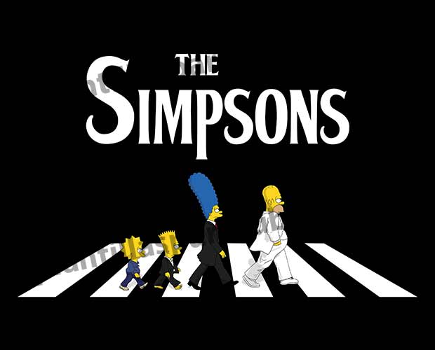 The-simpsons-beatles-Vector-PNG
