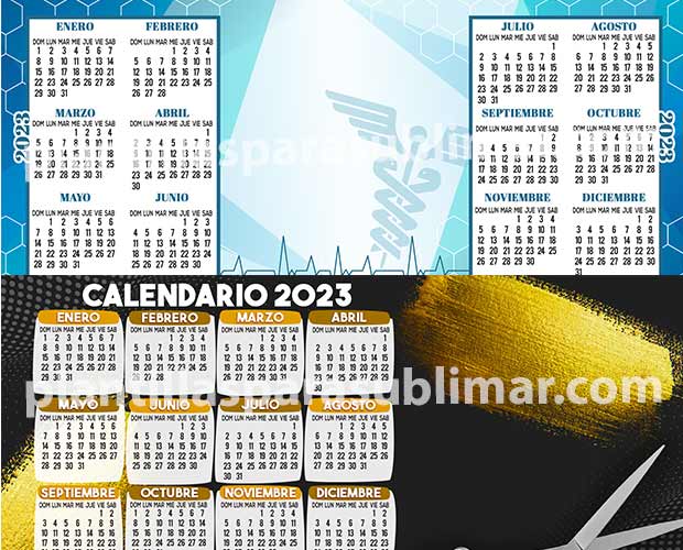 Calendarios-2023-Tazas-Plantillas