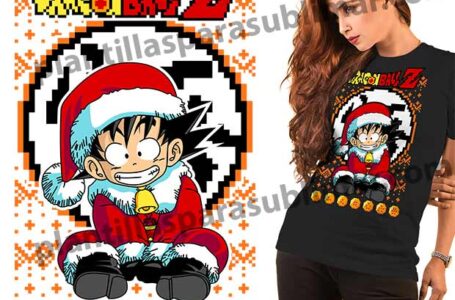 Goku-Niño-Ugly-Navidad-Vector
