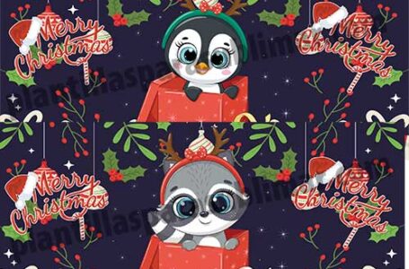 Plantillas-Navidad-Animales-Tazas
