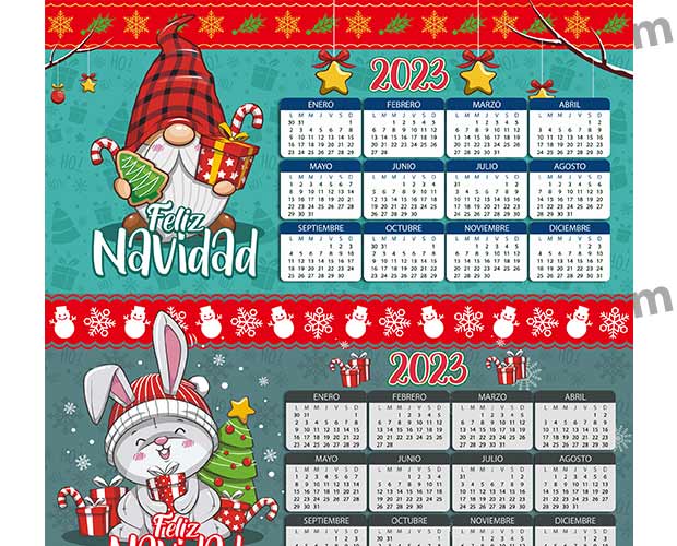 Plantillas-Tazas-Calendarios-Navidad