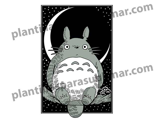 Totoro-Stars-PNG-Vector-Anime