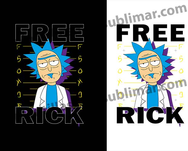 free-rick-Png-vector