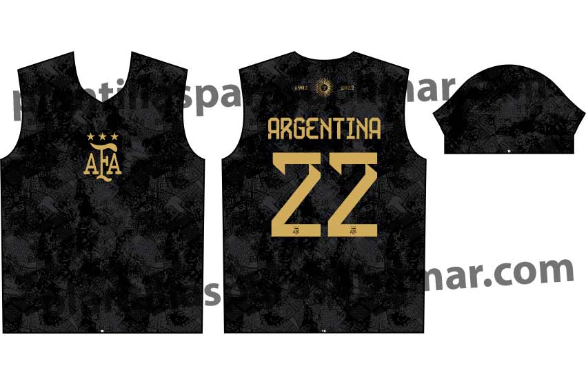 Camiseta-Casaca-Argentina-Campeon