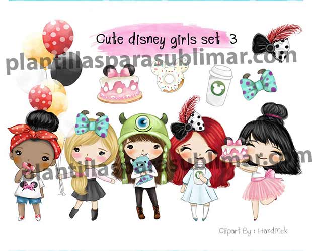 Chicas-Disney-ClipArt-Png