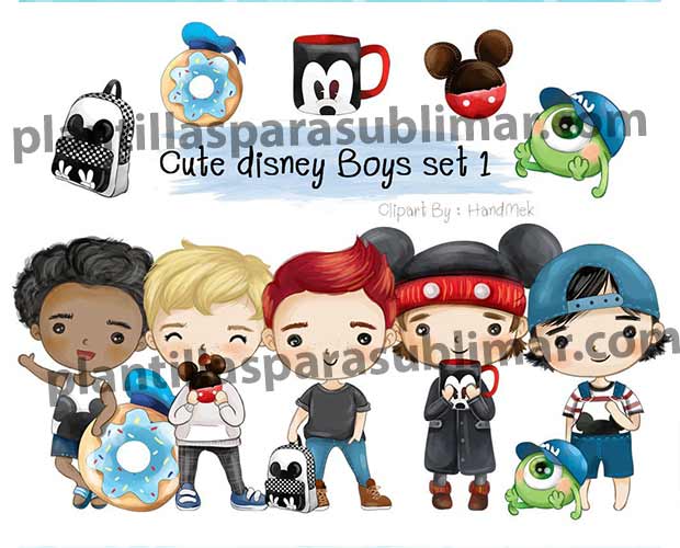 Chicos-disney-ClipArt-PNG