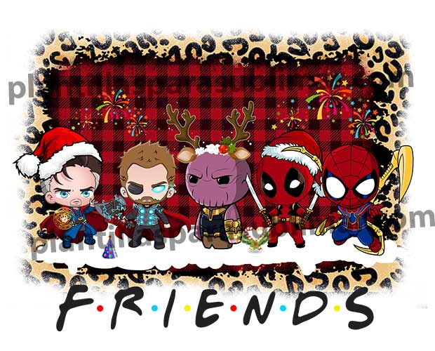Friends-Avengers-Navidad-PNG