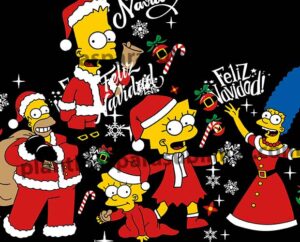 Los-simpson-Navidad-Vector-PNG