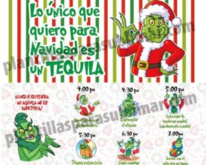 Plantillas-Grinch-Tequila-Agenda-Tazas