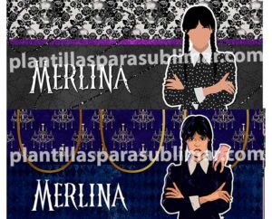 Plantillas-Taza-Merlina-Wednesday