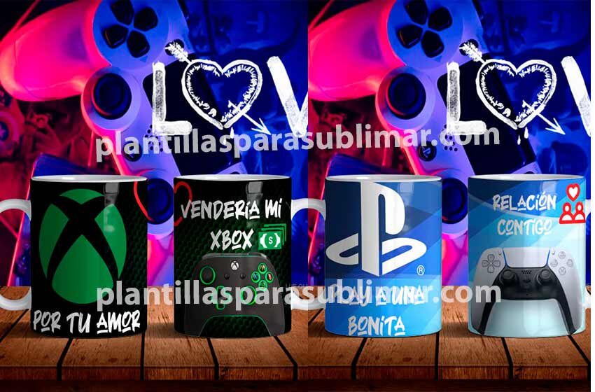  Gratis Xbox-PlayStation-Plantillas-San-Valentin