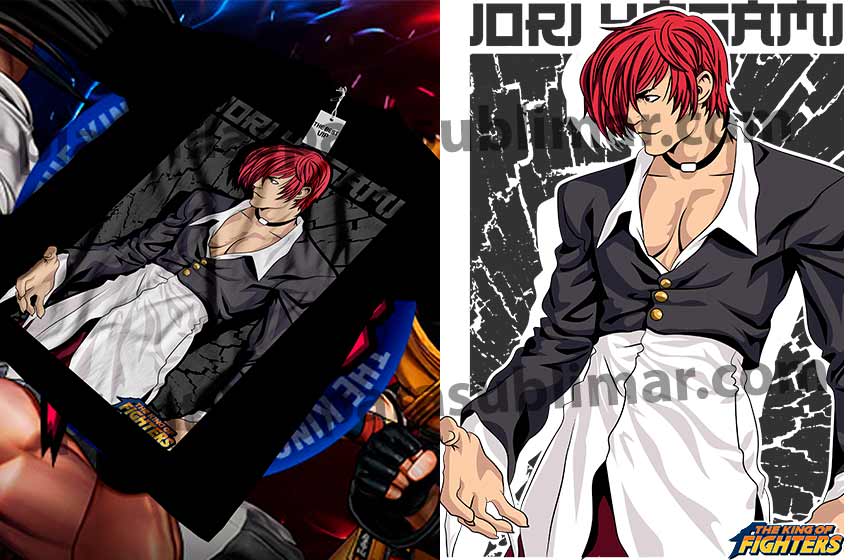 Iori-Yagami-KOF-Vector-PNG