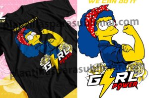 GIRL-Power-Marge-Vector-Corte-Sublimacion