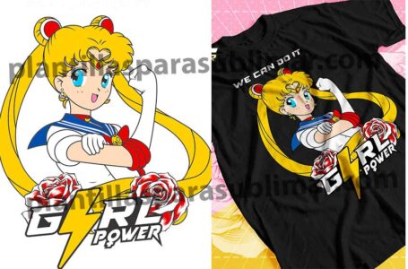 GIRL-Power-Sailor-Moon-Vector-Corte