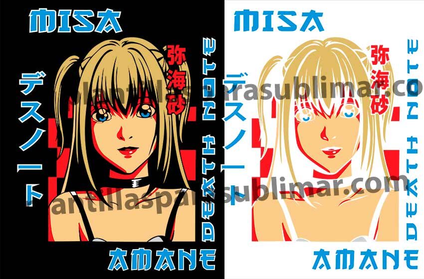 MISA-Death-Note-Vector-PNG
