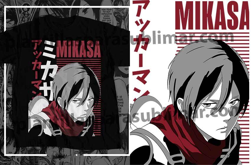 Mikasa-Attack-on-titan-Vector
