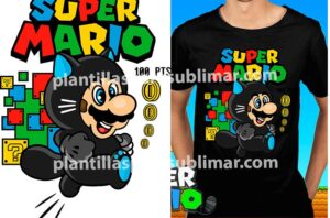 Super-mario-Traje-Vector-PNG