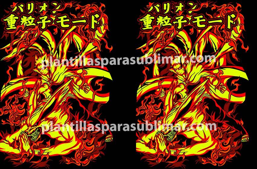 Vector-Gratis-Naruto-Flamas-Fuego