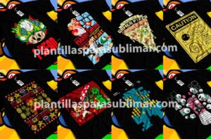 Vectores-Mario-Bros-Playeras-Polos