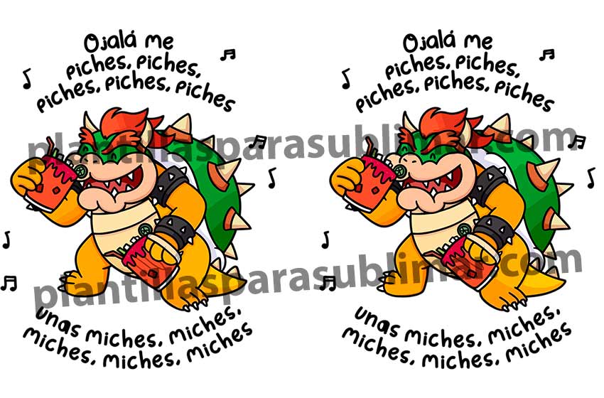 Bowser-Mcihes-miches-Vector-PNG