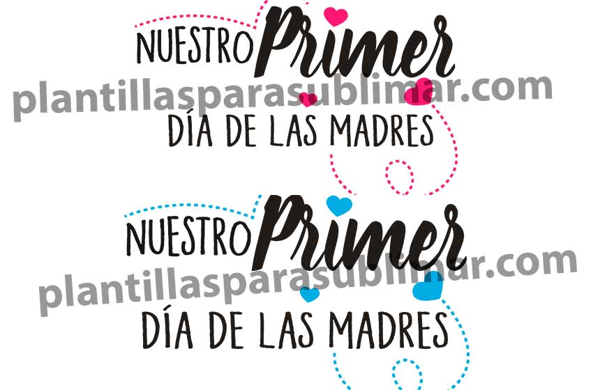 Nuestro-primer-dia-de-las-madres-Plantilla