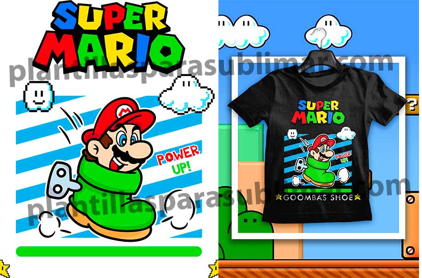 Super-mario-Bota-PNG-Corte