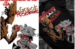 Groot-Rocket-Vector-Guardianes-de-la-galaxia