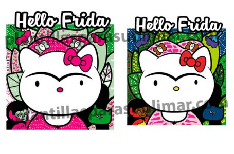 Hello-Frida-Kitty-Vector-PNG