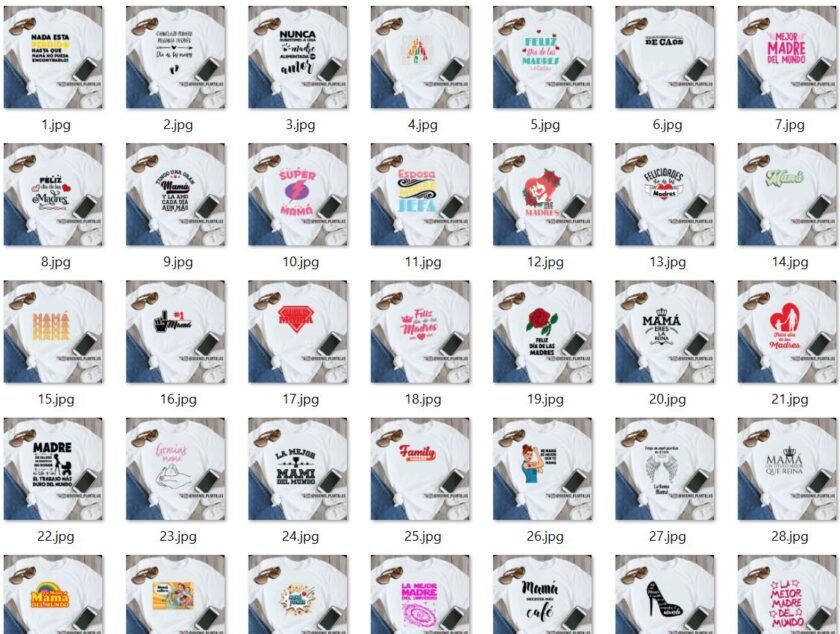 Pack de plantillas frases dia de la madre