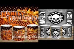 Motocicletas-Harley-Davidson-Plantillas