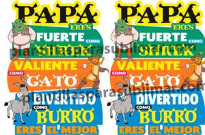 Papa-eres-tan-fuerte-como-Sherk-Plantillas